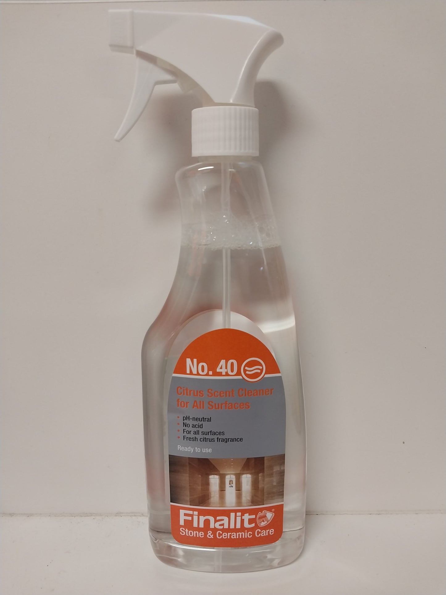 FINALIT NO. 40 CITRUS SCENT CLEANER 500mL SPRAY BOTTLE (NEUTRAL)